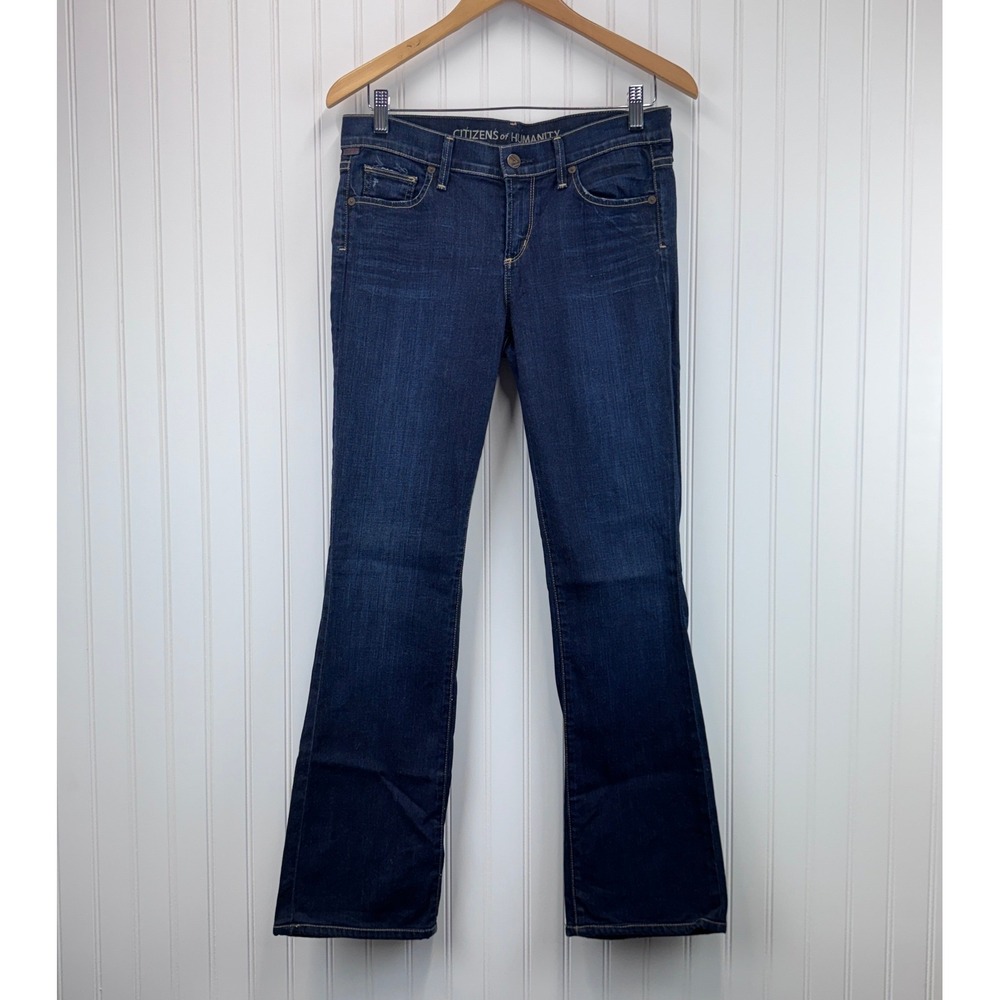 Citizens of Humanity Bootcut Jeans Wmns 31 Dark Blue Denim Classic Chic 1281-243